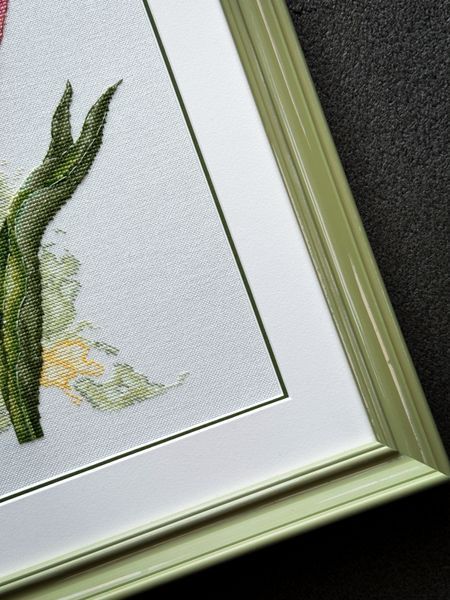 Набір для вишивки хрестиком &laquo;Тюльпан&raquo; (квітковий сюжет, 19&times;25,5 см) ЛВ-142 фото