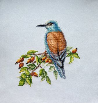Набір для вишивки хрестиком «Сиворакша» (птах, 103×94 хрестики) ЛВ-141 фото