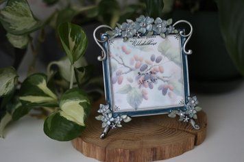 Рамка FLORAL Blue Блакитна  FFB фото